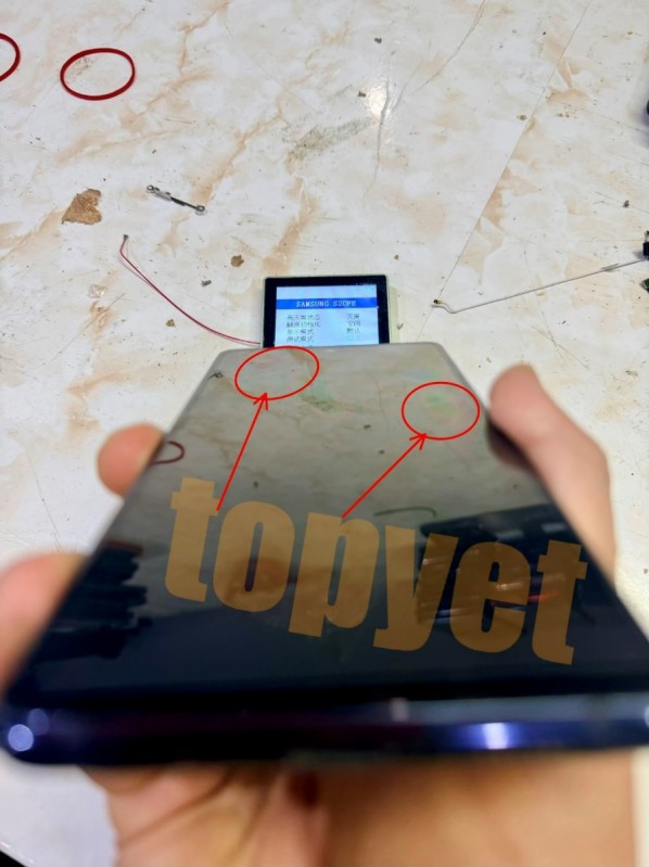 نحوه انتخاب سریع صفحه نمایش LCD سامسونگ کاملا شکسته