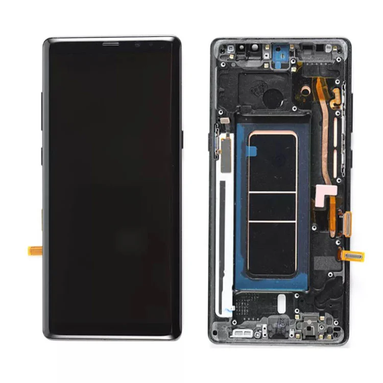 برای سامسونگ Galaxy Note 8 LCD LCD صفحه نمایش صفحه نمایش دیجیتالی صفحه نمایش با قاب