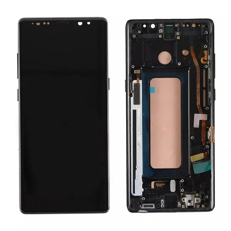 برای سامسونگ Galaxy Note 8 LCD LCD صفحه نمایش صفحه نمایش دیجیتالی صفحه نمایش با قاب