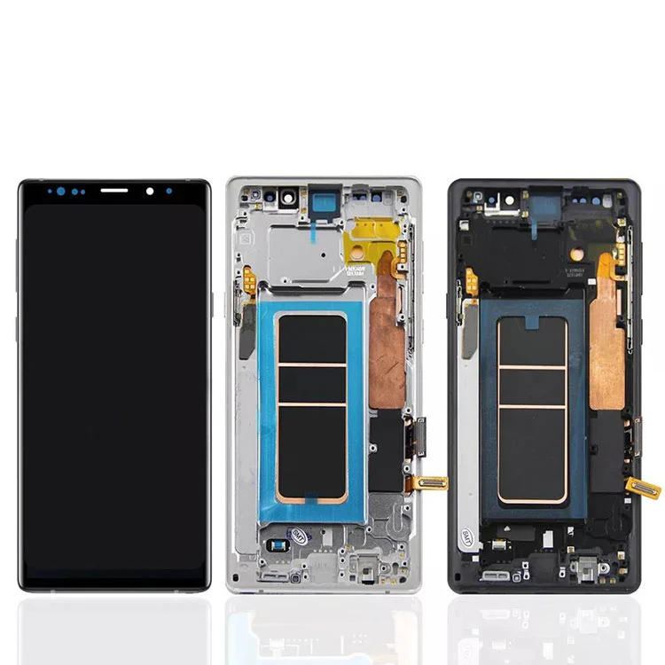 برای سامسونگ Galaxy Note 9 LCD صفحه نمایش صفحه نمایش Digitizer Digitizer با قاب