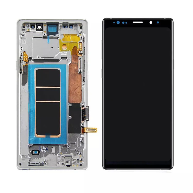 برای سامسونگ Galaxy Note 9 LCD صفحه نمایش صفحه نمایش Digitizer Digitizer با قاب