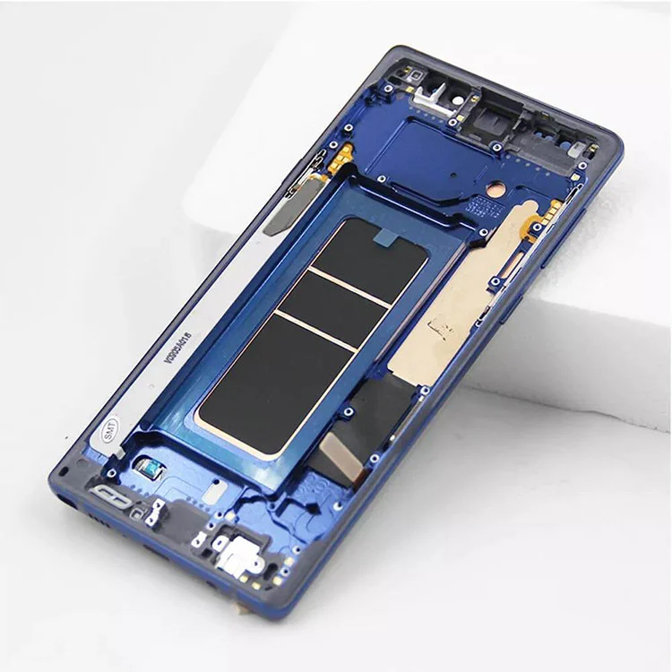 برای سامسونگ Galaxy Note 9 LCD صفحه نمایش صفحه نمایش Digitizer Digitizer با قاب