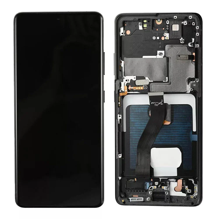 برای سامسونگ Galaxy S21 Ultra LCD صفحه نمایش لمسی جایگزین مونتاژ صفحه نمایش لمسی