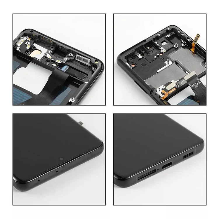 برای سامسونگ Galaxy S21 Ultra LCD صفحه نمایش لمسی جایگزین مونتاژ صفحه نمایش لمسی